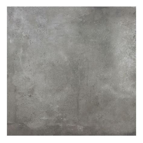 Porcelanato Cimentício Acetinado Borda Reta Interno 90x90cm Flat Cinza