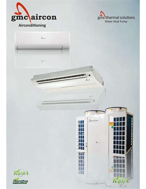 Gmc Aircon And Thermal Solutions Brochures