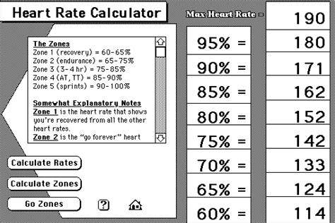 Heart Rate Zone Calculator v1... : Ed Hensley : Free Download, Borrow ...