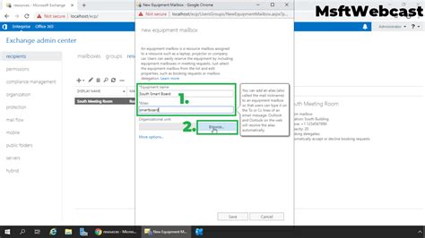 How To Create Resource Mailboxes In Exchange 2019