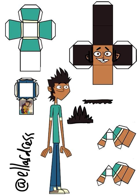 Mike Tdi Papercraft Template In 2024 Paper Doll Craft Paper Crafts Papercraft Templates