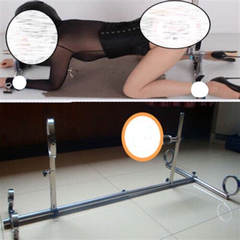 Stainless Steel Leg Spreader Bar Bondage Torture Rack Handcuffs Ankle Cuffs Bdsm Ebay