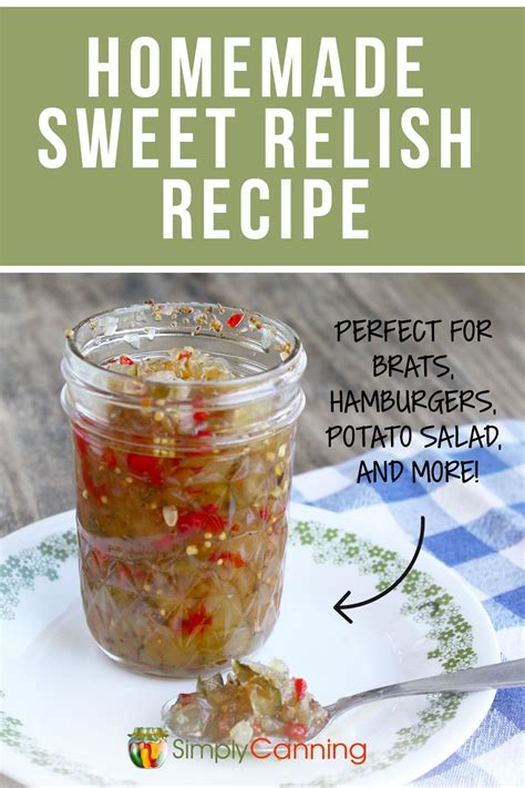 Sweet Relish Recipe Artofit