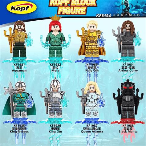 Dc Queen Atlanna Dceu Kf Minifigures Brixtoy