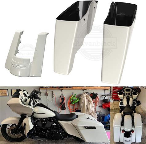 Amazon Moto Onfire Bonneville Salt Pearl 4 5 Stretched Saddlebags