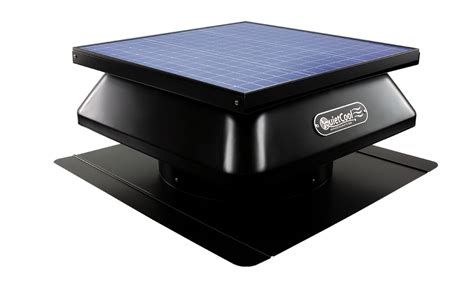 Solar Roof Mount Attic Fans Quietcool