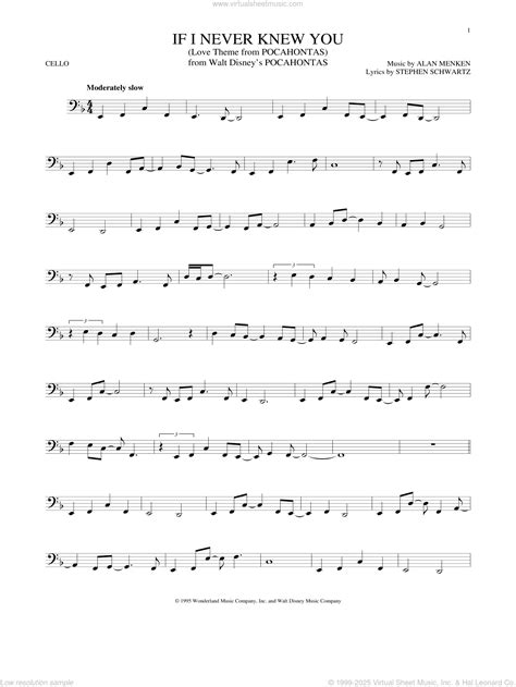 Shanice - If I Never Knew You (Love Theme from POCAHONTAS) sheet music