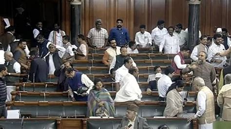 Opposition Parties Walk Out Of Rajya Sabha Over Demand For Debate On