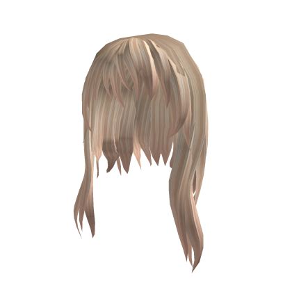 Blonde Short Anime Hair Roblox