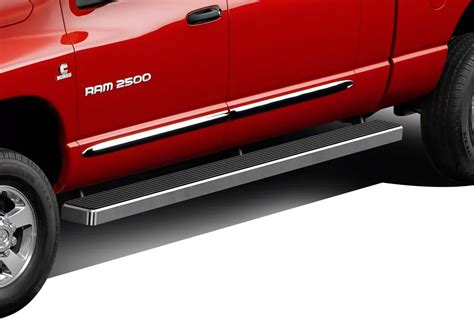 Ram 2500 5 Inch Istep Running Boards Hairline Silver 06 09 Ram 2500 Mega Cab