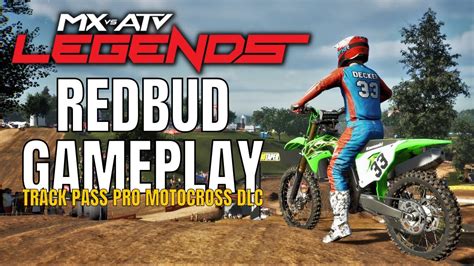 Mx Vs Atv Legends Redbud National Gameplay Pro Motocross Dlc