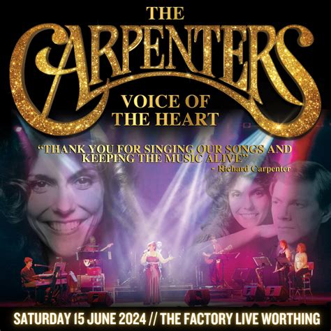 The Carpenters Voice Of The Heart — The Factory Live