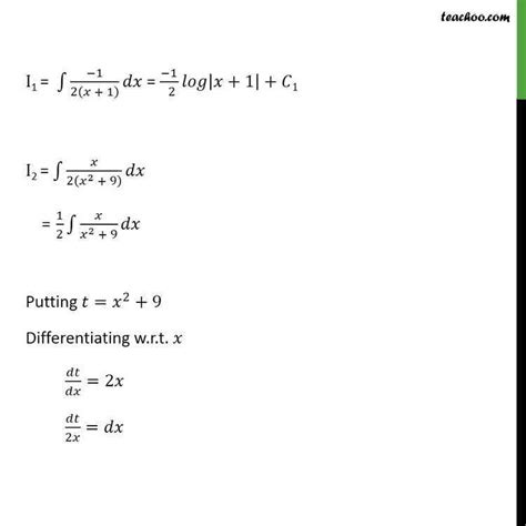 Misc 6 Integrate 5x X 1 X2 9 Class 12 CBSE