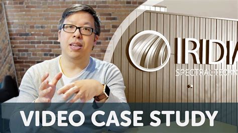 Corporate Video Case Study Iridian Spectral Technologies Youtube