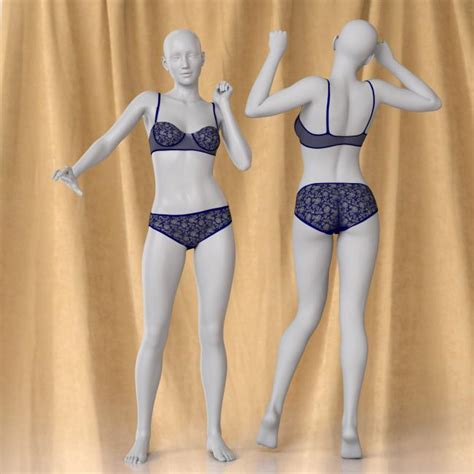 Underwear For Genesis 8 And 8 1Females 3d Models For Daz Studio And Poser