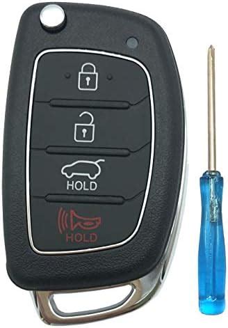 Replacement Keyless Entry Flip Folding Key Fob Case Shell Fit For