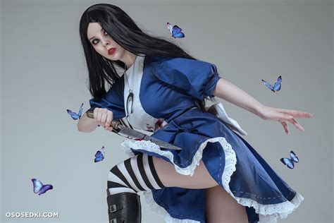 Alice Madness Returns Cosplay By Disharmonica Naked Cosplay Asian 17