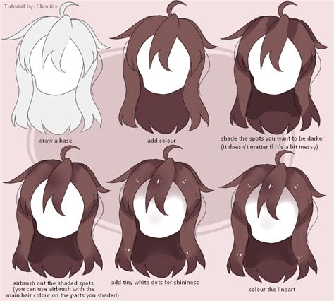 How I Shade Hair By Synabytez On Deviantart