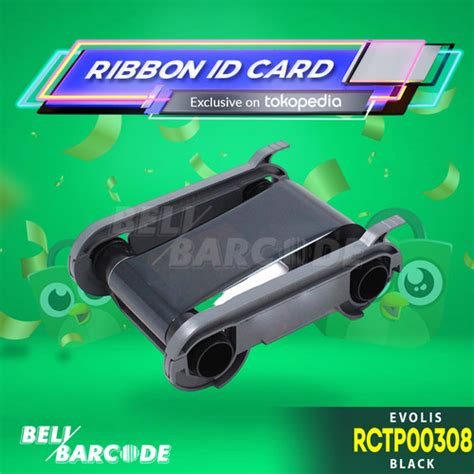 Promo Ribbon Black Evolis RCTP00308 Zenius Primacy Monochrome 2000sisi