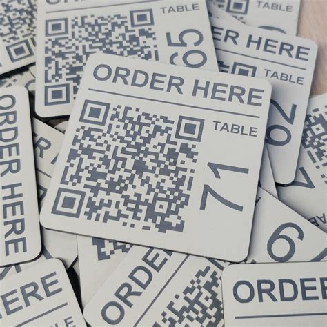 Mm Square Custom Qr Code And Nfc Laser Engraved Smart Etsy Uk