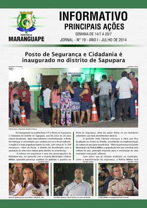 Calam O Informativo On Line Da Prefeitura De Maranguape