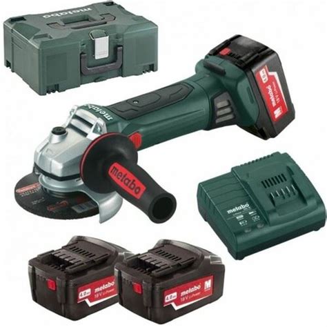 Metabo Akumulatorska Ugaona Brusilica W Ltx Quick Set X Ah