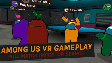 Among Us Vr Impostor Search Full Match Gameplay On Quest Youtube