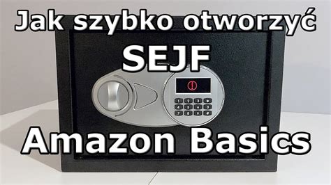 Jak otworzyć sejf Amazon Basics bez kodu i klucza YouTube