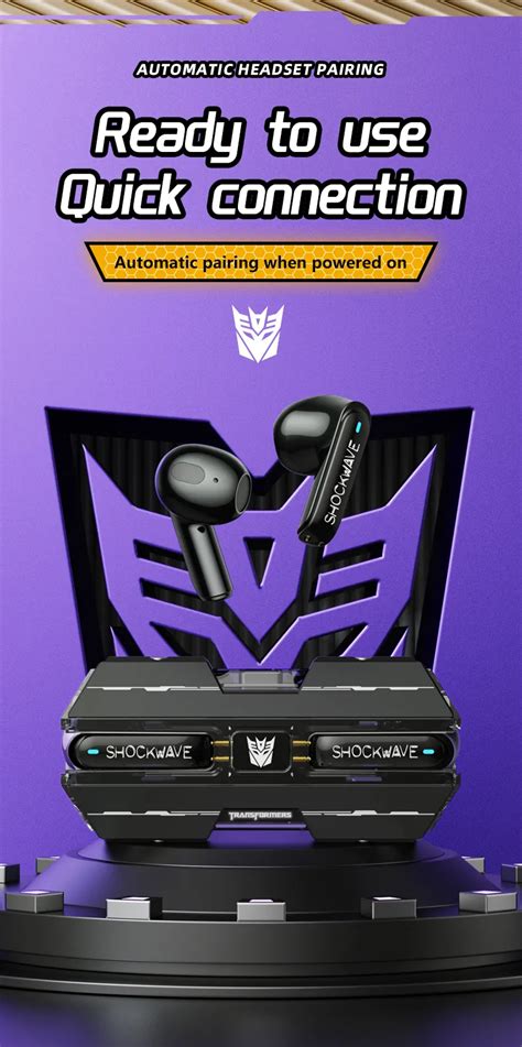 Transformers Tf T Tws Bluetooth Earphones