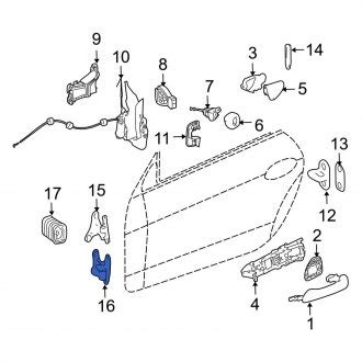 Mercedes SLC Class Door Hinges Pin Bushing Kits CARiD