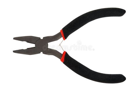 Pliers Stock Image Image Of Single Tool Isolated Handle 14535921