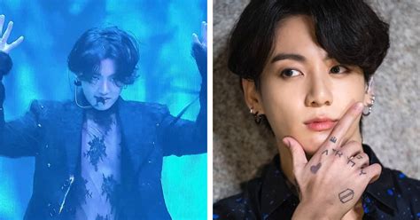 Btss Jungkook In Mesh Is The Sexy Style You Didnt Know You Needed