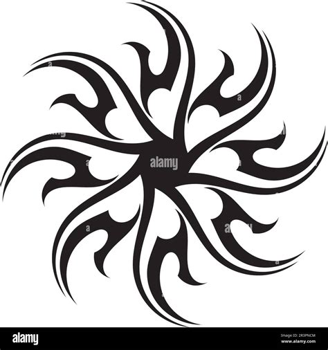 Tribal tattoo Black and White Stock Photos & Images - Alamy