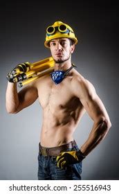 Naked Plumber Images Stock Photos Vectors Shutterstock