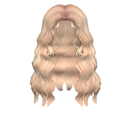 Super Wavy Hair In Blonde S Code Price RblxTrade