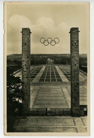 Ansichtskarte Reichssportfeld Amtliche Olympia Postkarte Xi Olympi