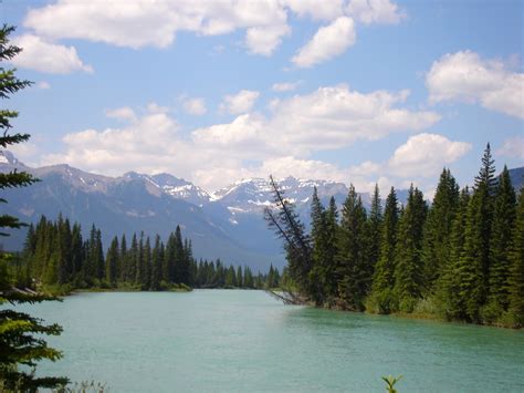 Majestic Scenery At Banff National Park Alberta Canada Image Free