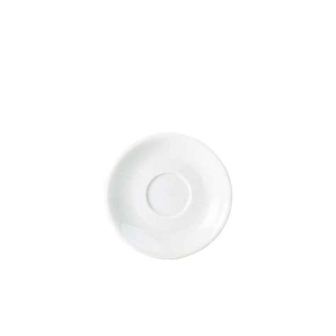 White Porcelain Saucer 12cm 4 75 JC Catering And Bar Supplies