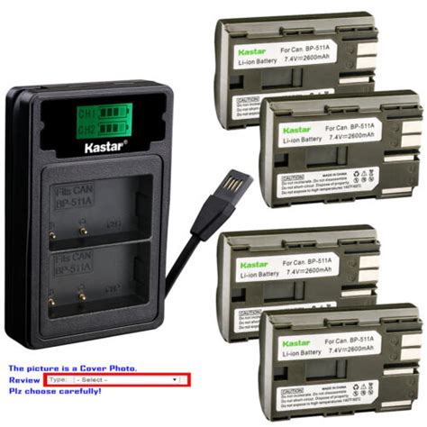 Kastar Battery Lzd Charger For Canon Bp Bp A Bp Bp A Bp