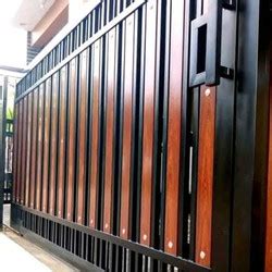 Detail Pintu Gerbang Minimalis Kayu Koleksi Nomer