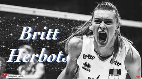 Britt Herbots Tiger 37 Points Belgium Vs Sweden CEV Volleyball