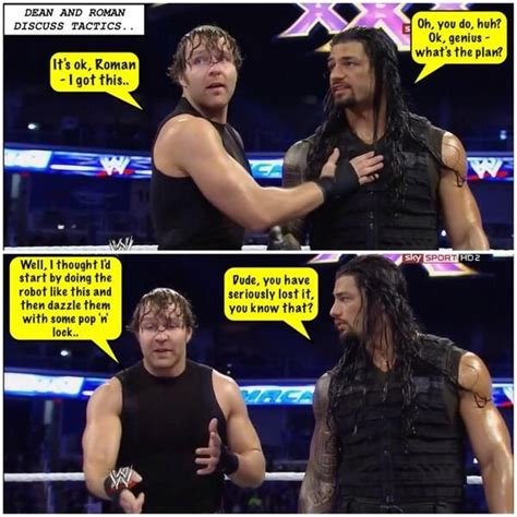 Pin By Laura Conboy On The Shield Funnies And More Wwe Memes Wwe Funny Wwe