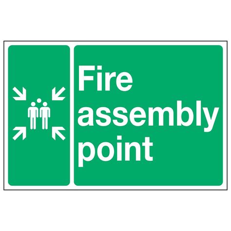 Fire assembly point – Linden Signs & Print