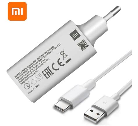 Carregador Turbo Xiaomi 18w 3 0a Cabo Usb Tipo C 1 Metro Mercado Livre