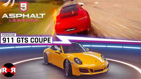 Asphalt 9 Legends PORSCHE 911 GTS COUPE Gameplay YouTube