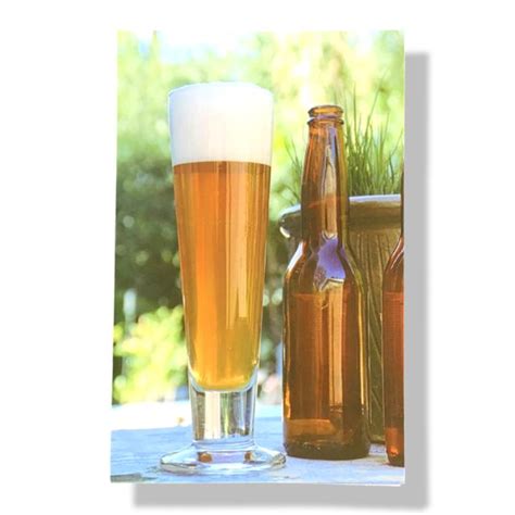 Blanco Wenskaart Bier X Cards Crafts