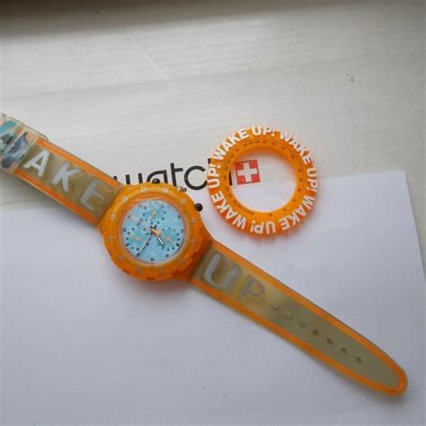 Aqua Chrono Special Swatch Wake Up 98 Top Wow Rare Lk And Read