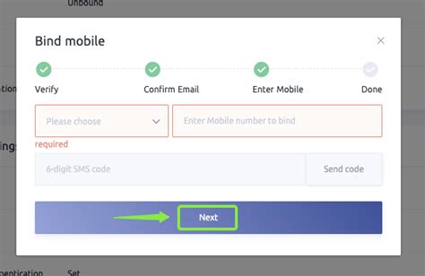 How To Bind A Phone Number Coinex Help Center