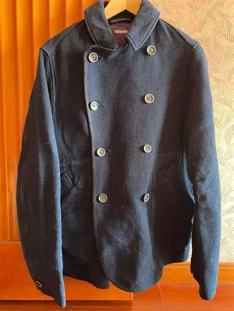 Kapital Kapital Blue Dye Sashiko Trench Coat Gem