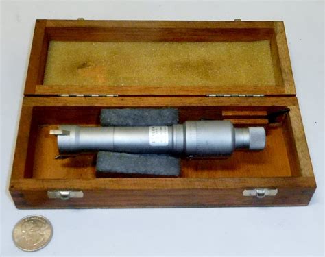 Lot Vintage Etalon Ingage Micrometer To W Original